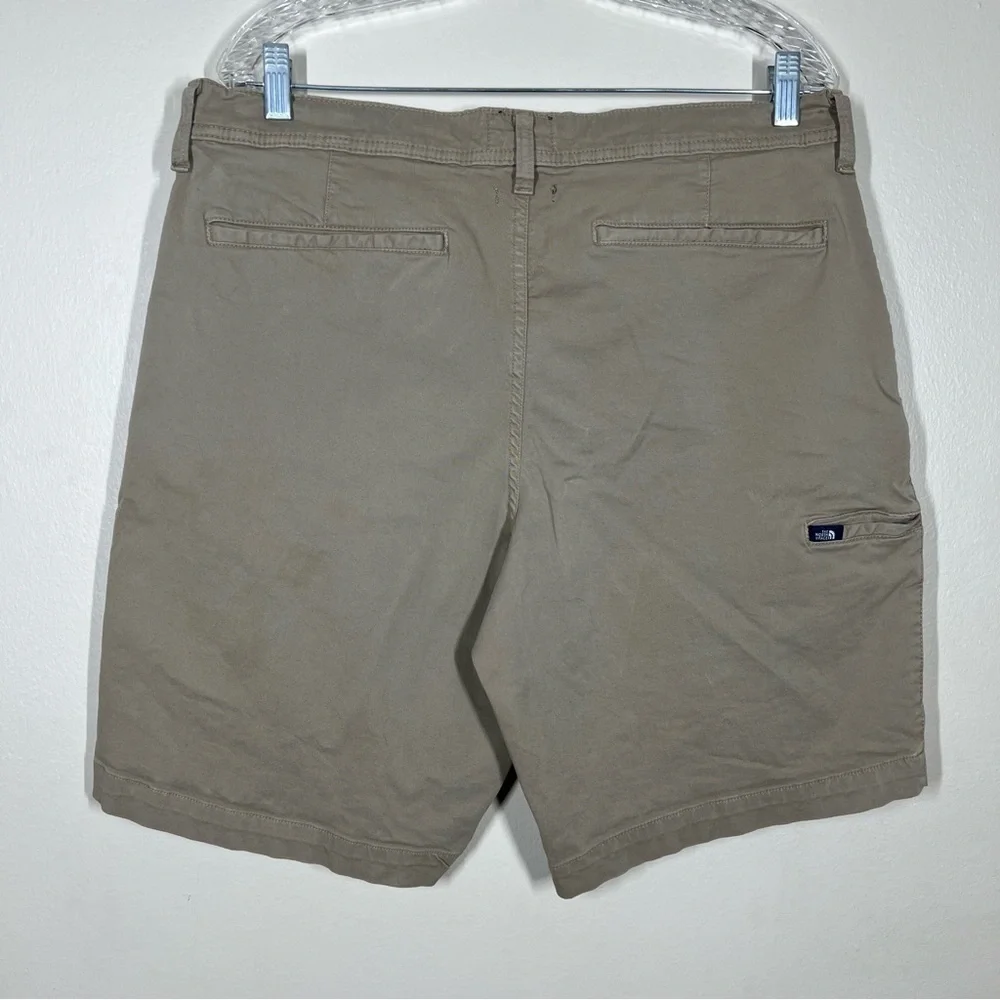 The North Face Men’s Khaki Tan Cotton Casual Shorts Size 36 Regular